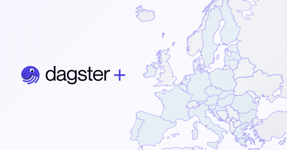 Dagster+ Now Available in the EU