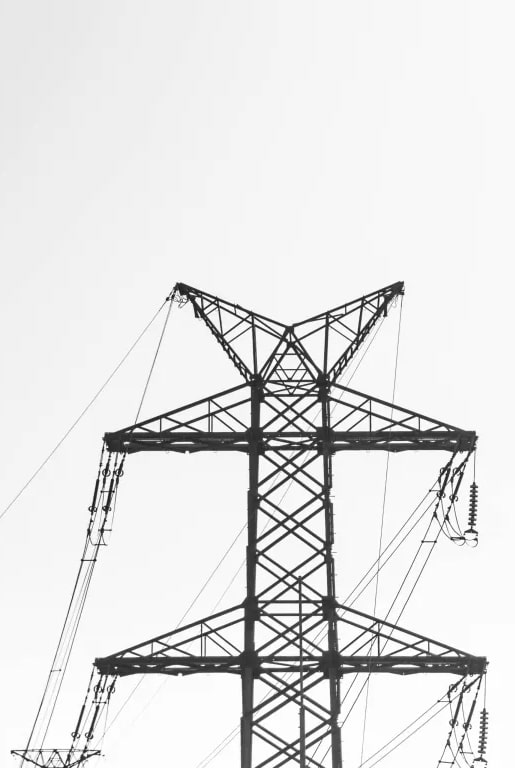 An illustration of a power pylon