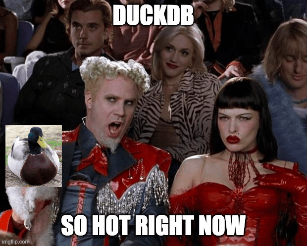 DuckDB is a very hot technology trend as of October 2022